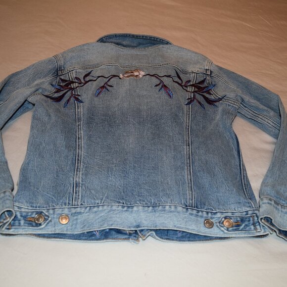 Lucky Brand Amazing Embroidered Bridget High Rise 4/27  😍 NWOT - Picture 5 of 12